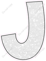 KG 18" Individuals - White Sparkle J