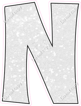 KG 18" Individuals - White Sparkle N