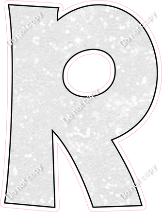 KG 18" Individuals - White Sparkle R