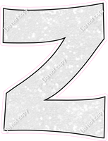 KG 18" Individuals - White Sparkle Z