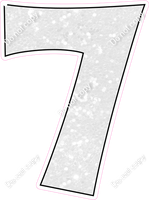 KG 18" Individuals - White Sparkle 7