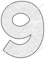 KG 18" Individuals - White Sparkle 9