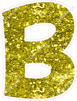 KG 18" Individuals - Yellow Sparkle B