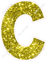 KG 18" Individuals - Yellow Sparkle C