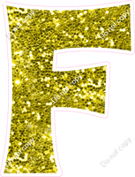 KG 18" Individuals - Yellow Sparkle F