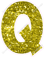 KG 18" Individuals - Yellow Sparkle Q