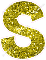 KG 18" Individuals - Yellow Sparkle S