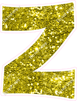 KG 18" Individuals - Yellow Sparkle Z