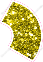 KG 18" Individuals - Yellow Sparkle Apostrophe