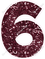 KG 23.5" Individuals - Burgundy Sparkle 6