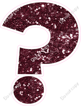 KG 23.5" Individuals - Burgundy Sparkle ?