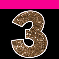 Sparkle - 23.5" KG 10 pc 0-9 Sets Sparkle Chocolate