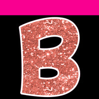 Sparkle - 23.5" KG 68 pc Alphabet Sets Sparkle Coral