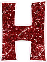 KG 23.5" Individuals - Crimson Sparkle H