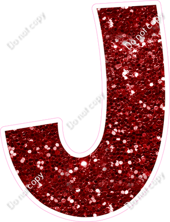 KG 23.5" Individuals - Crimson Sparkle J
