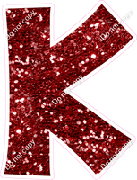 KG 23.5" Individuals - Crimson Sparkle K