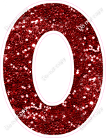 KG 23.5" Individuals - Crimson Sparkle O