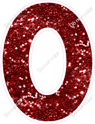 KG 23.5" Individuals - Crimson Sparkle O