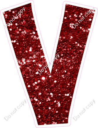 KG 23.5" Individuals - Crimson Sparkle V