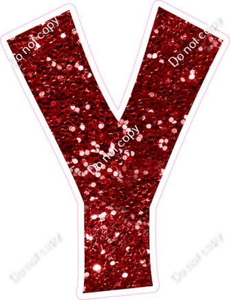 KG 23.5" Individuals - Crimson Sparkle Y