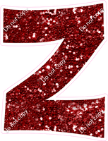 KG 23.5" Individuals - Crimson Sparkle Z