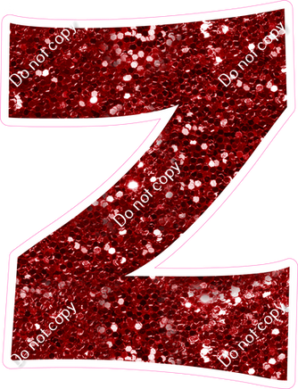 KG 23.5" Individuals - Crimson Sparkle Z