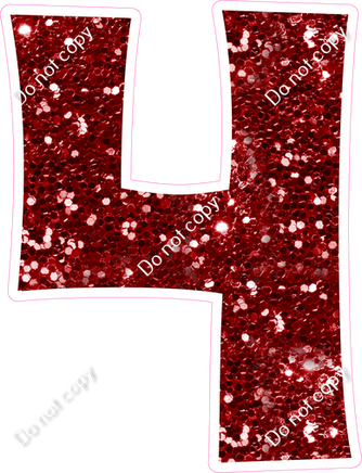 KG 23.5" Individuals - Crimson Sparkle 4