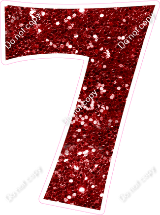 KG 23.5" Individuals - Crimson Sparkle 7