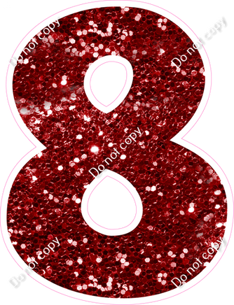 KG 23.5" Individuals - Crimson Sparkle 8