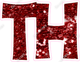 KG 23.5" Individuals - Crimson Sparkle TH