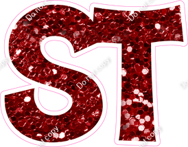 KG 23.5" Individuals - Crimson Sparkle ST