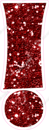 KG 23.5" Individuals - Crimson Sparkle !