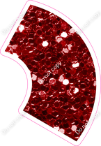 KG 23.5" Individuals - Crimson Sparkle Apostrophe
