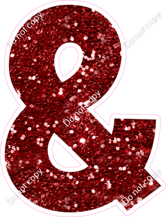 KG 23.5" Individuals - Crimson Sparkle &