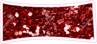 KG 23.5" Individuals - Crimson Sparkle Dash