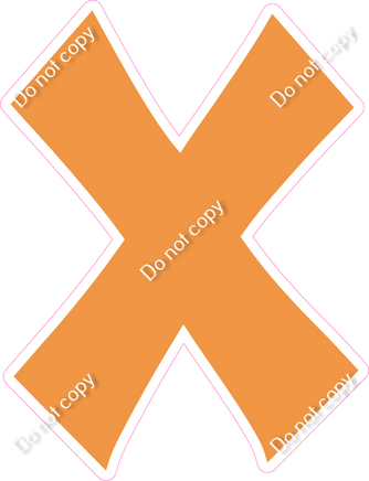 KG 23.5" Individuals - Flat Amber X