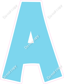 KG 23.5" Individuals - Flat Baby Blue A