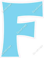 KG 23.5" Individuals - Flat Baby Blue F