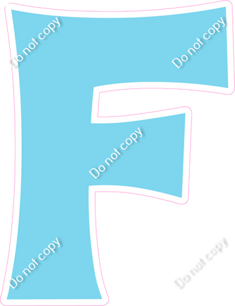 KG 23.5" Individuals - Flat Baby Blue F