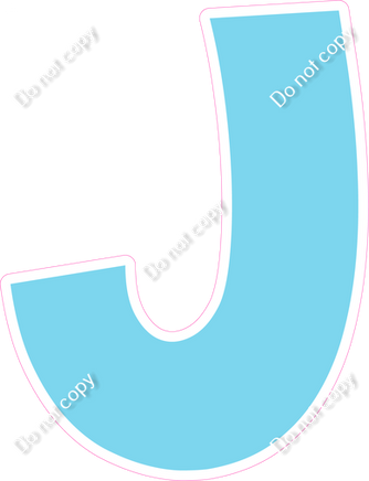 KG 23.5" Individuals - Flat Baby Blue J