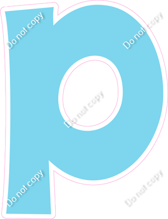 KG 23.5" Individuals - Flat Baby Blue P