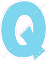 KG 23.5" Individuals - Flat Baby Blue Q