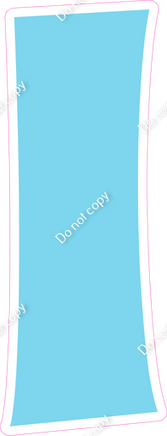 KG 23.5" Individuals - Flat Baby Blue 1