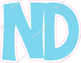 KG 23.5" Individuals - Flat Baby Blue ND