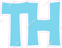 KG 23.5" Individuals - Flat Baby Blue TH