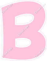 KG 23.5" Individuals - Flat Baby Pink B