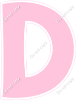 KG 23.5" Individuals - Flat Baby Pink D