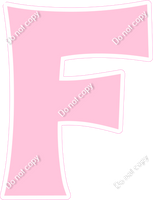 KG 23.5" Individuals - Flat Baby Pink F