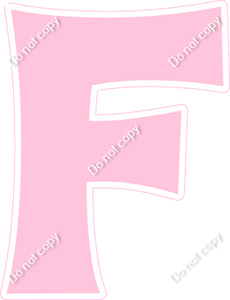 KG 23.5" Individuals - Flat Baby Pink F