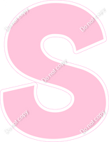 KG 23.5" Individuals - Flat Baby Pink S